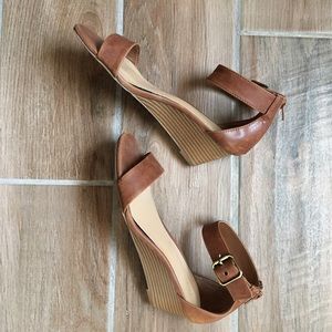 Brown Sandals with Small Heels