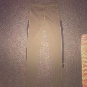 Army green leggings