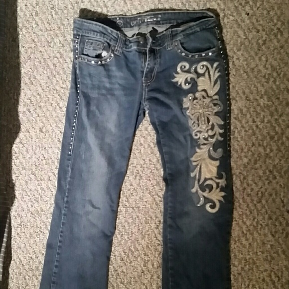 Size 11 Trinity Ranch Jeans - Picture 1 of 2
