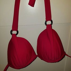 Pink Sunsets bikini top