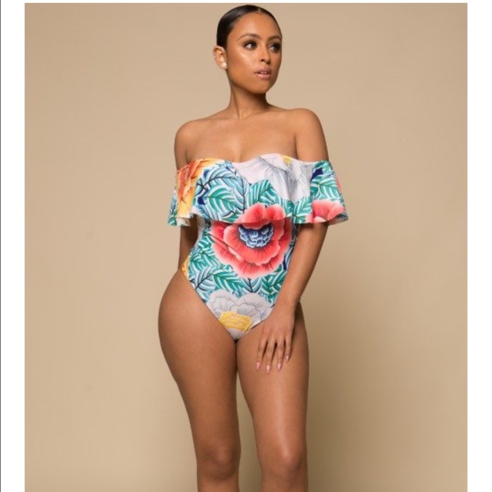 Two piece bathing suit