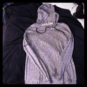 Grey open back Victoria's Secret Pink sweater