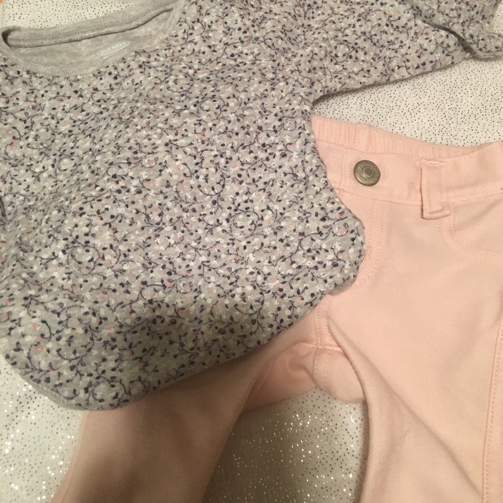 Old navy (2) baby girl floral outfits