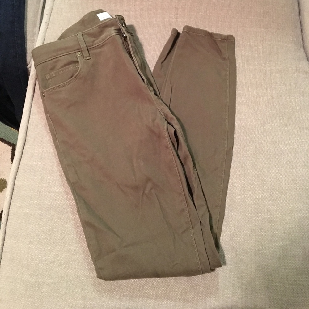 LOFT Army Green Pants
