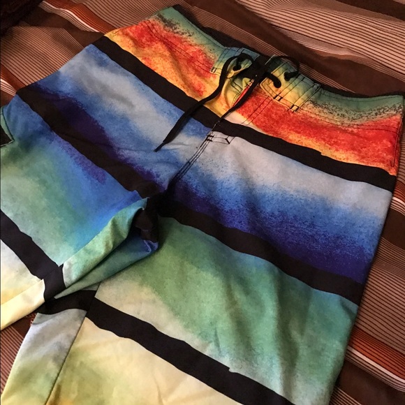 Hang Ten Board Shorts/Swim Trunks - Picture 2 of 4
