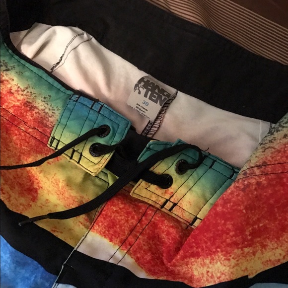Hang Ten Board Shorts/Swim Trunks - Picture 4 of 4