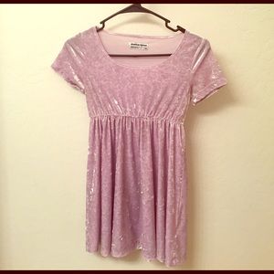 American Apparel Velvet Dress