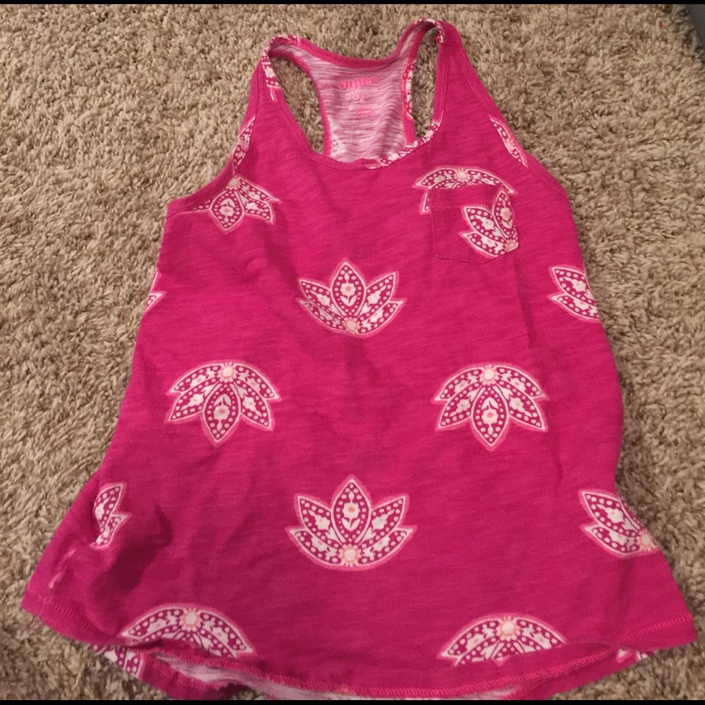 Pink tank top