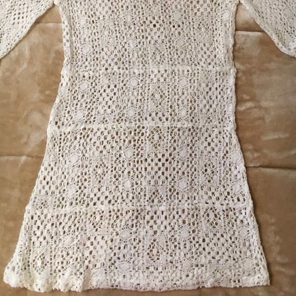 Sold on Mercari: FREE PEOPLE Crochet Top - Picture 3 of 5