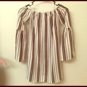 Missguided off the shoulder dress