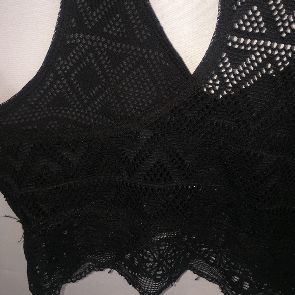 see you monday racerback black aztec lace bralette - Picture 4 of 4