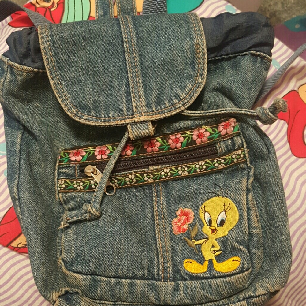 vintage mini backpack