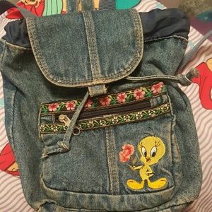 vintage mini backpack