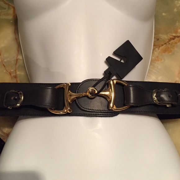 Ladies Leather Belt by Pearl (Brand New) - Picture 2 of 4