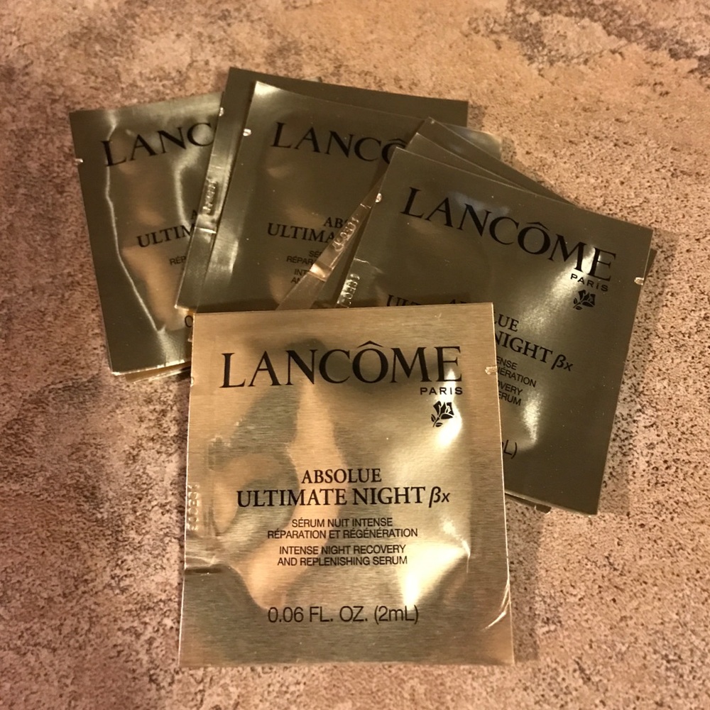 Lancôme Absolute Night Serum samples (lot of 10)
