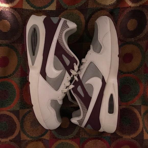 Nike Shoes - Women's Nike AirMax White/Gray/Purple - Size 8.5