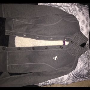 Abercrombie and fitch button up jacket