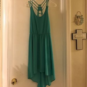 Teal dress