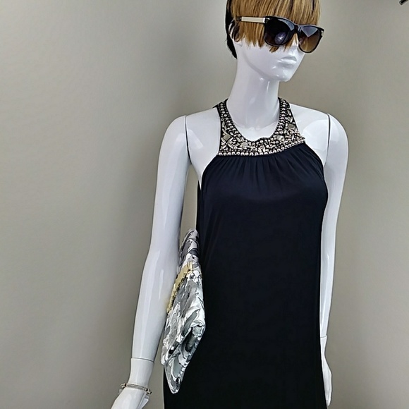 🔴🔴🔴SOLD🔴🔴Michael Kors Beaded Cutaway Maxi D - Picture 5 of 8