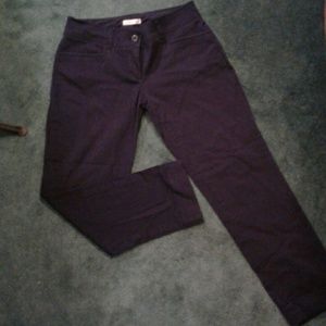 🍀New York & Company navy blue high water pants🍀