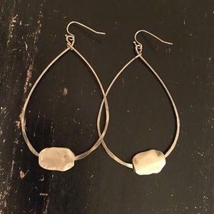 Anthropologie Metal Hoops