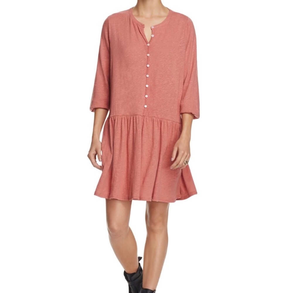 Free People button up dress