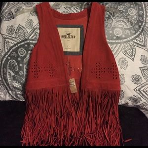 BRAND NEW Hollister bohemian vest