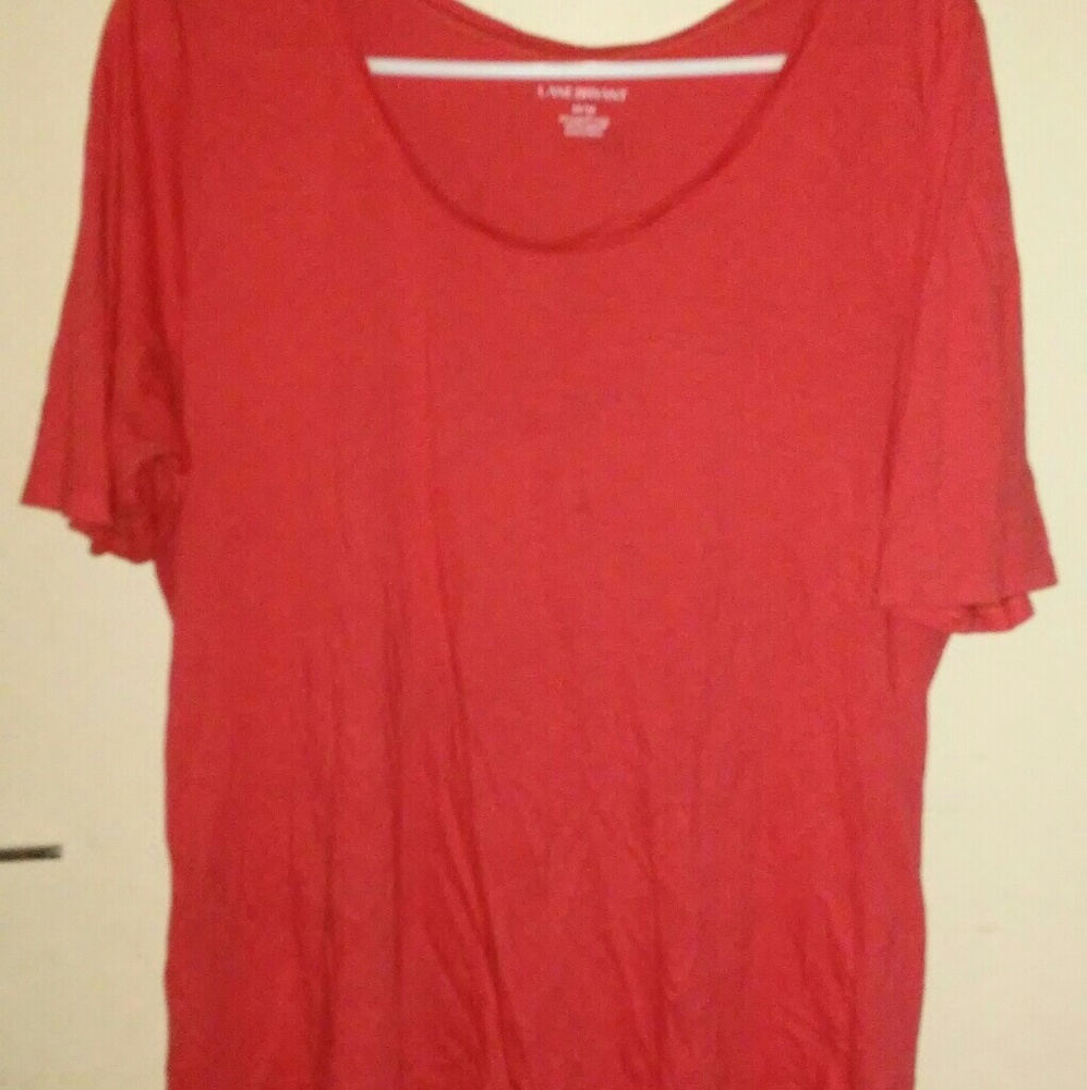 Comfy Orange Plus Size Tee