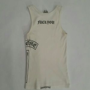 CHROME HEARTS Authentic "Fuck You" tank