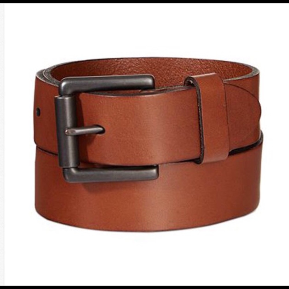 Levi's 33mm Roller Buckle Leather Belt , Tan