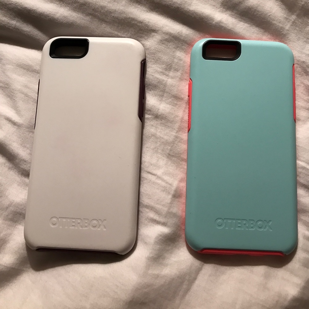 Two otter-box iPhone 6 cases