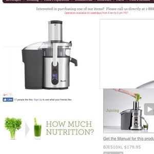 Breville Juicer