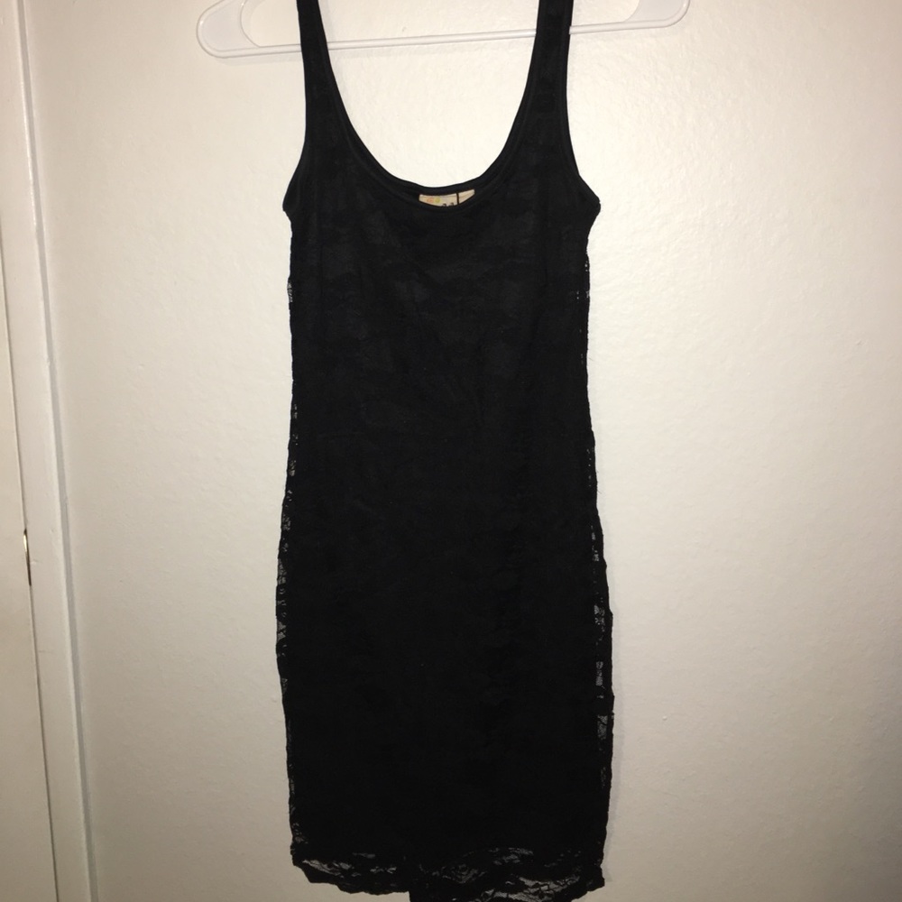 Mudd Lace Black Dress
