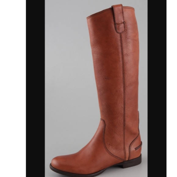 Madewell Archive leather Extended Calf Boots 6 - Picture 8 of 8
