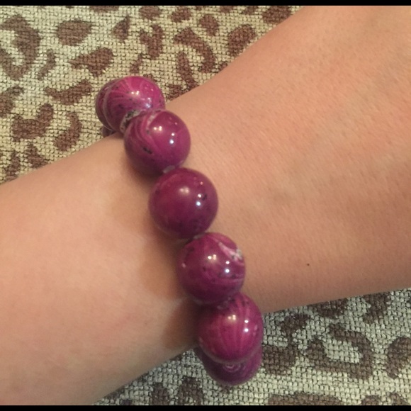 Handmade! BNWT Buddha oversized stretch bracelet - Picture 4 of 5