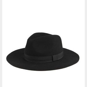 Cotton On Simply Stated Black Felt Fedora Hat