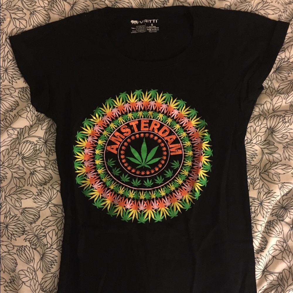 Amsterdam Weed T-shirt