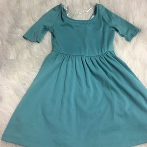 Mint skater dress