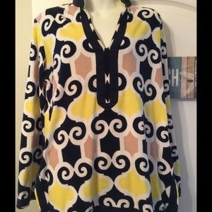 Nice used condition Tory Burch Tunic