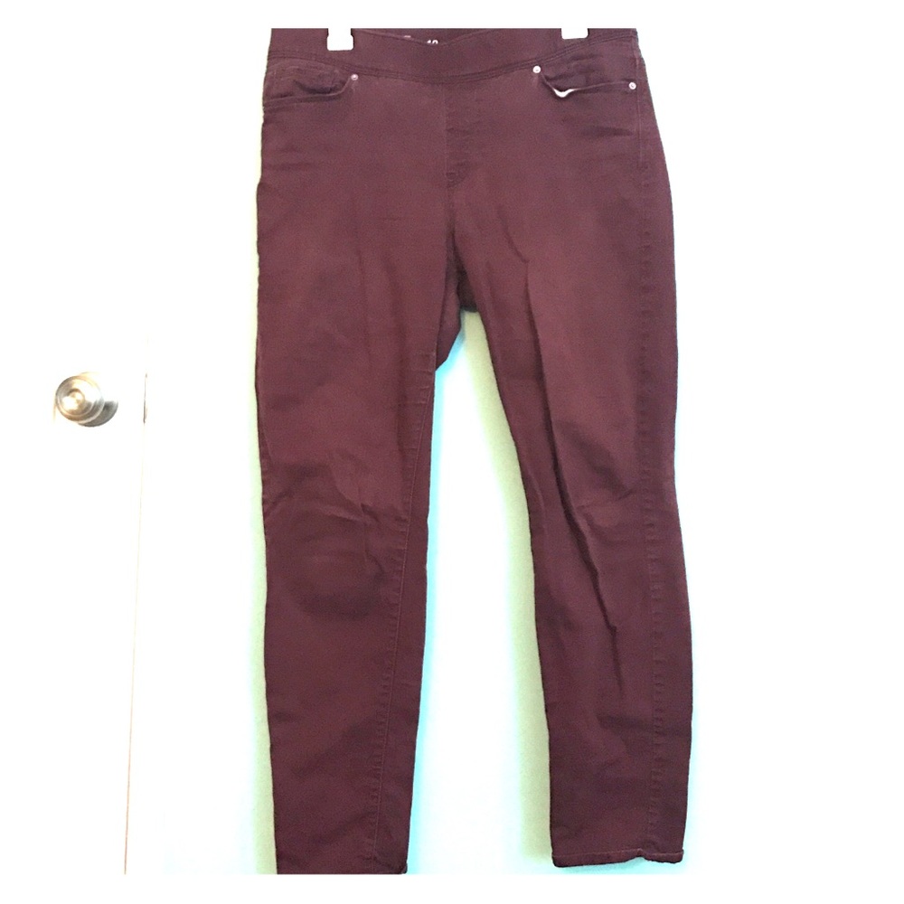 Slimming skinny jeans