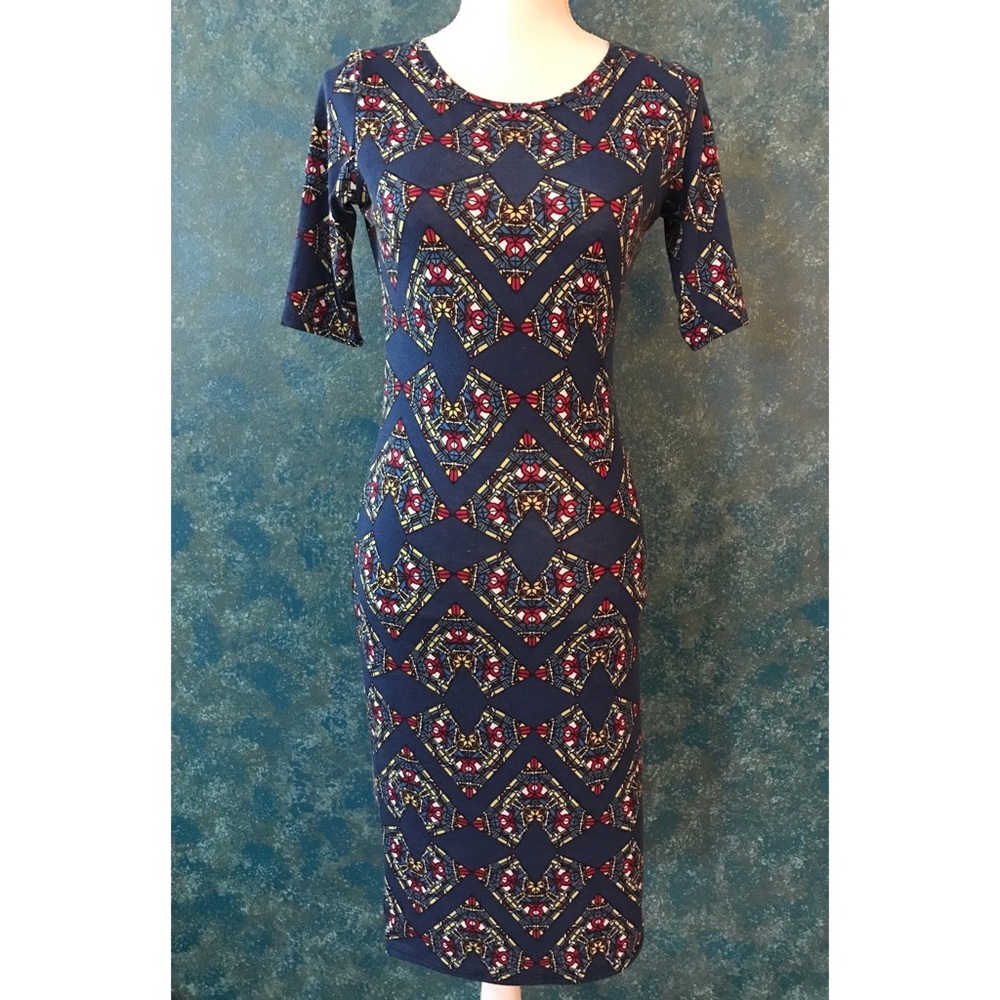 ⚡️SOLD⚡️Lularoe Geometric Julia Dress