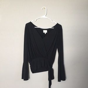 Black Anthropologie Blouse