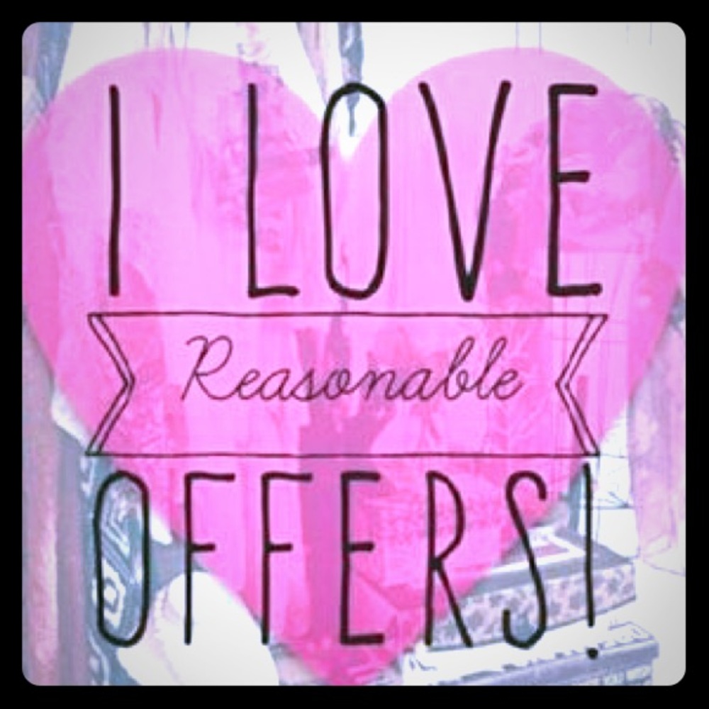 Reasonable offers considered