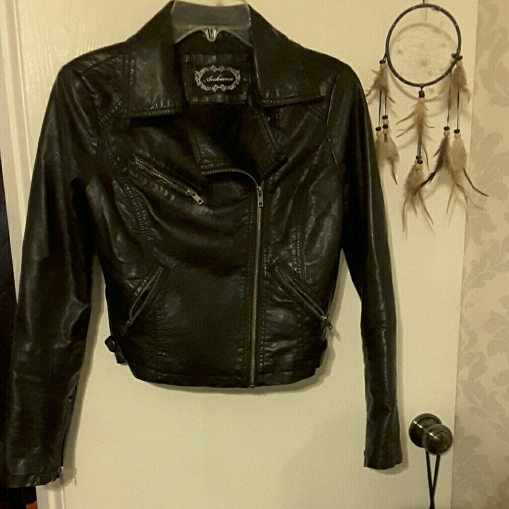 Leather jacket