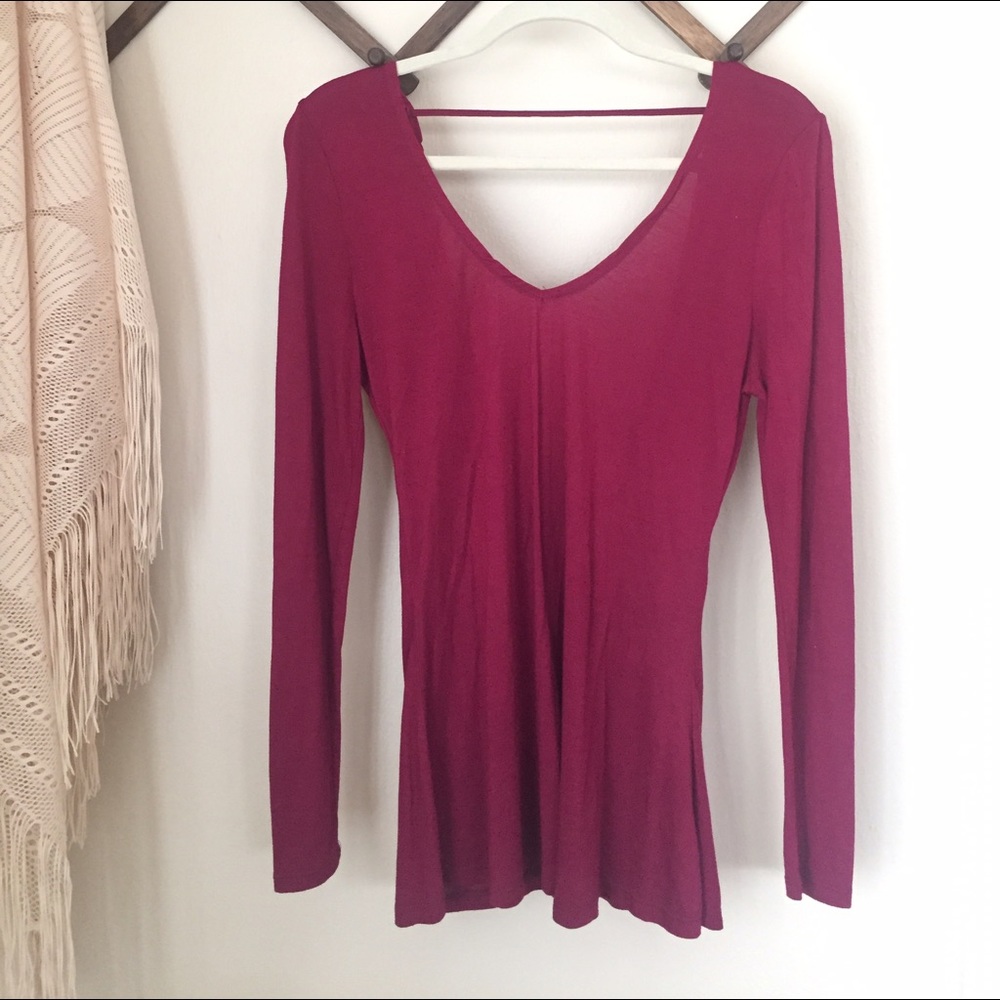 NWT Tobi Open back top