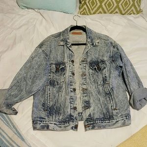 Acid Wash Levi's Denim Jacket