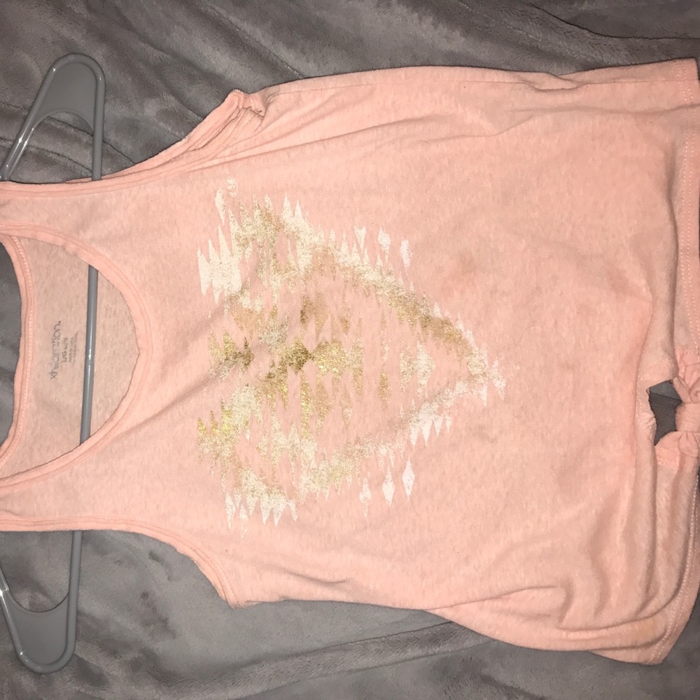 Pink tank top