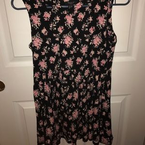 Floral cotton dress