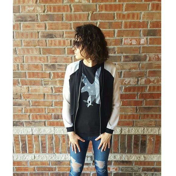 SOLD Bomber Jacket - Picture 1 of 3