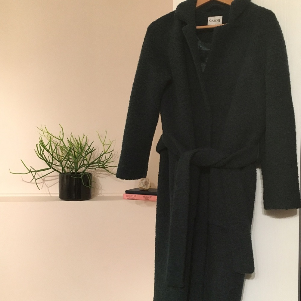 Ganni Fenn Wrap Coat sz. 36